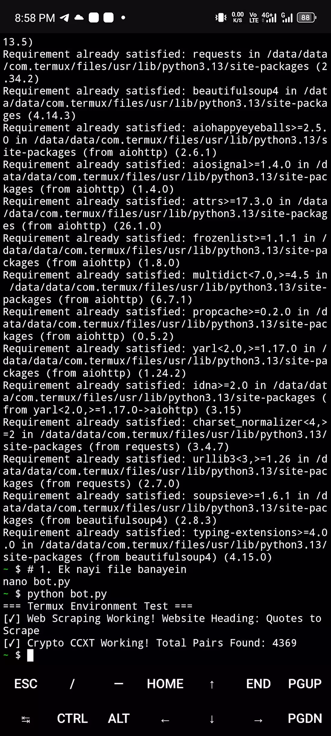 Cover image for Python automation script executed in