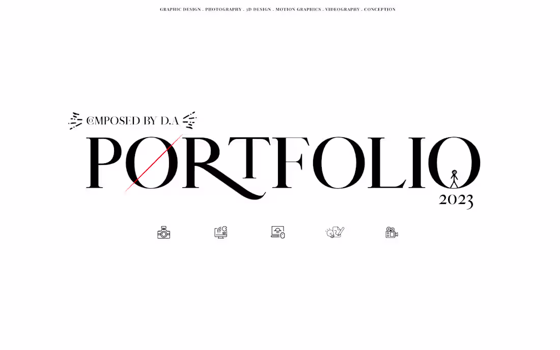 Cover image for PORTFOLIO '23
