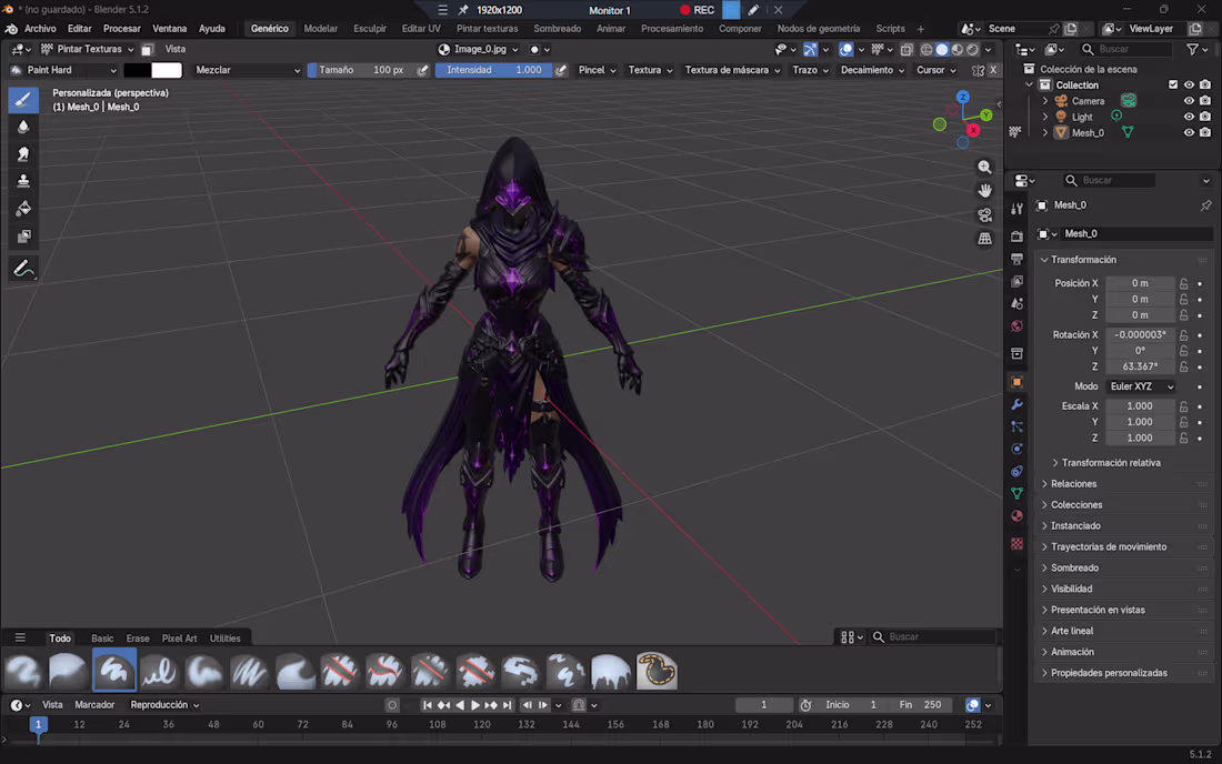 Cover image for Volcanic Shadow | Personaje 3D