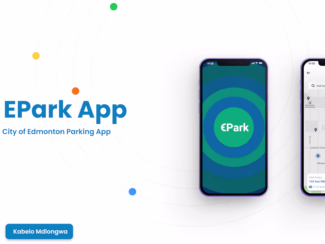 Cover image for EPark - Edmonton Parking App