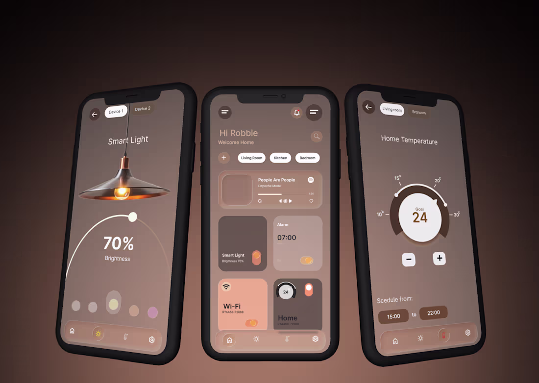 Cover image for Project Title: Smart Home Control