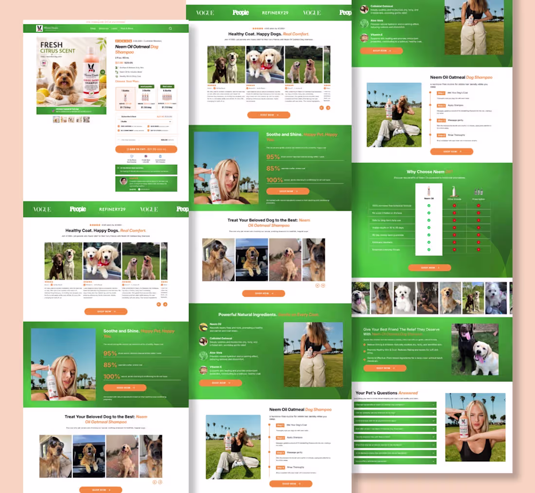 Cover image for A beautiful product page gets