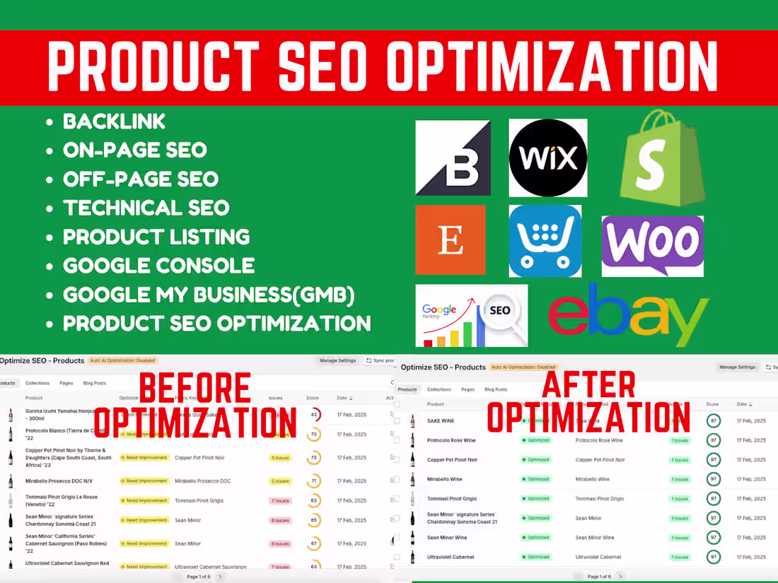 Cover image for SEO | Product Technical On/Off page SEO Optimization