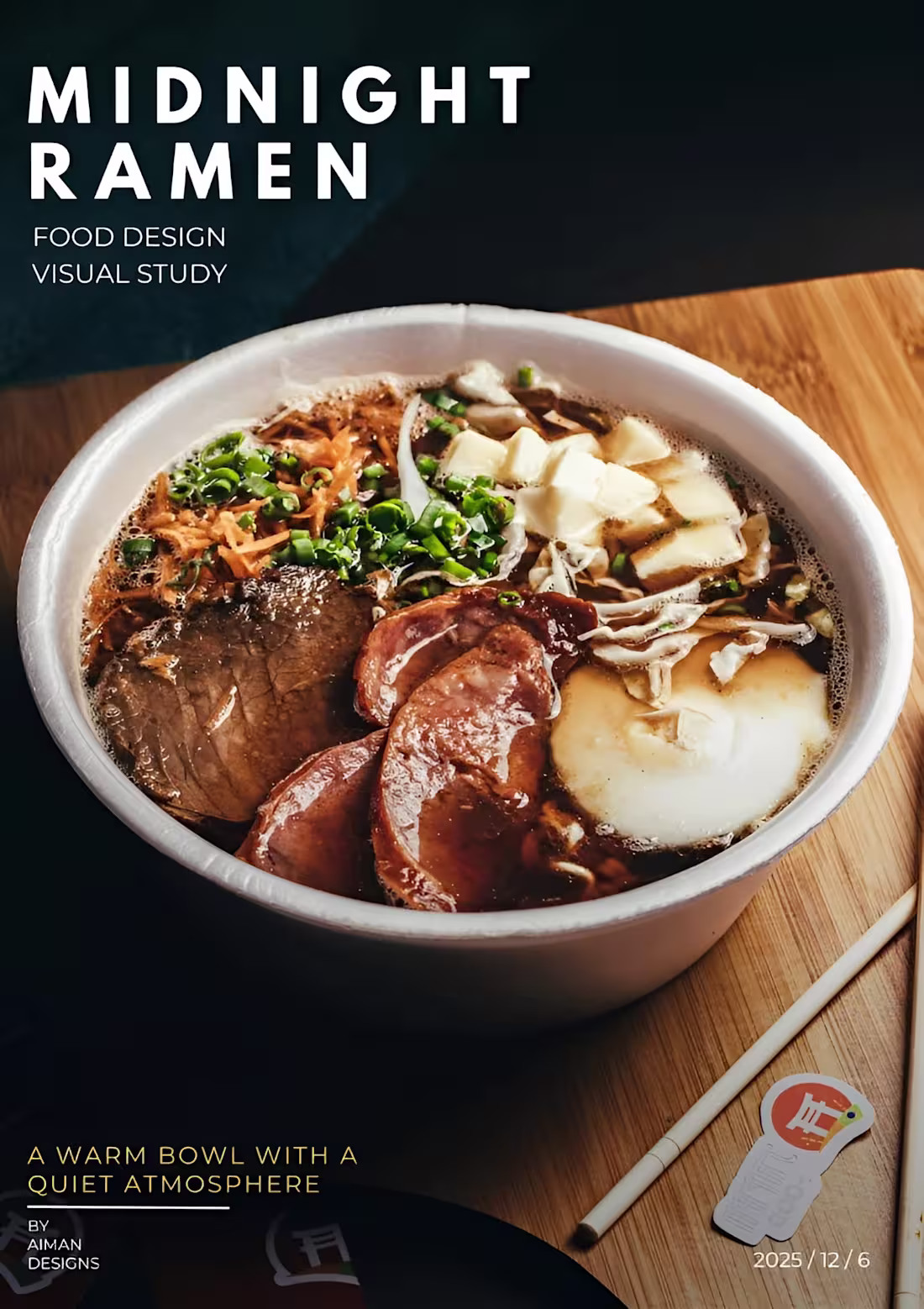 Cover image for Beyond the Plate: A Visual Study - Introducing Midnight Rame...