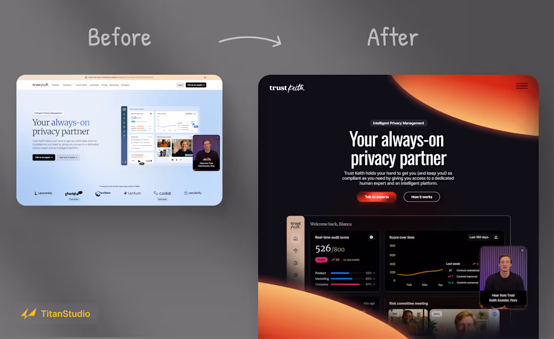 Cover image for Experimental Redesign for Trust Keith • Your Always-On Priva...
