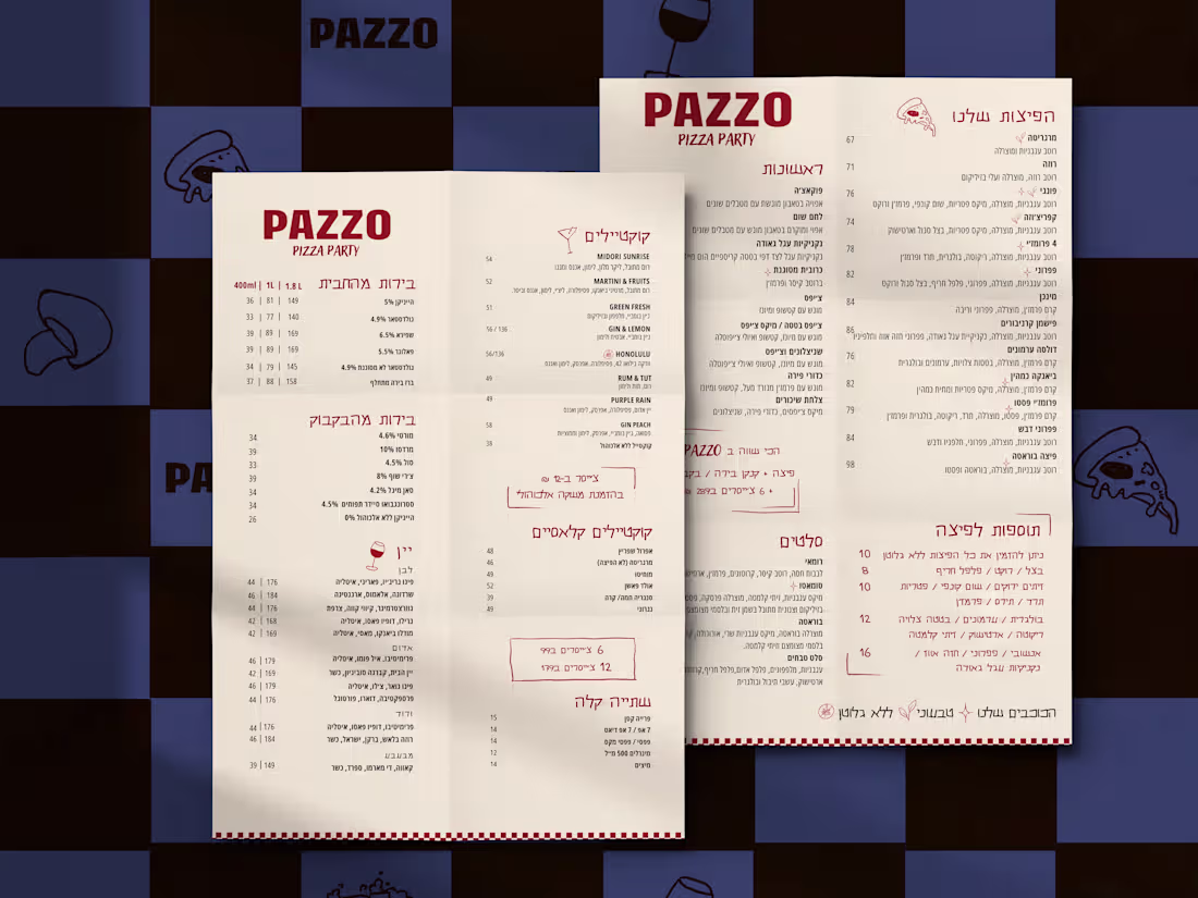 Cover image for Pazzo • Visual Identity and Content Strategy Revamp