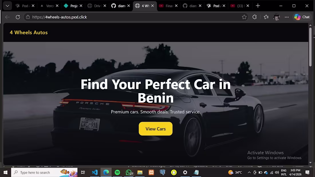 Cover image for A clean landing page for