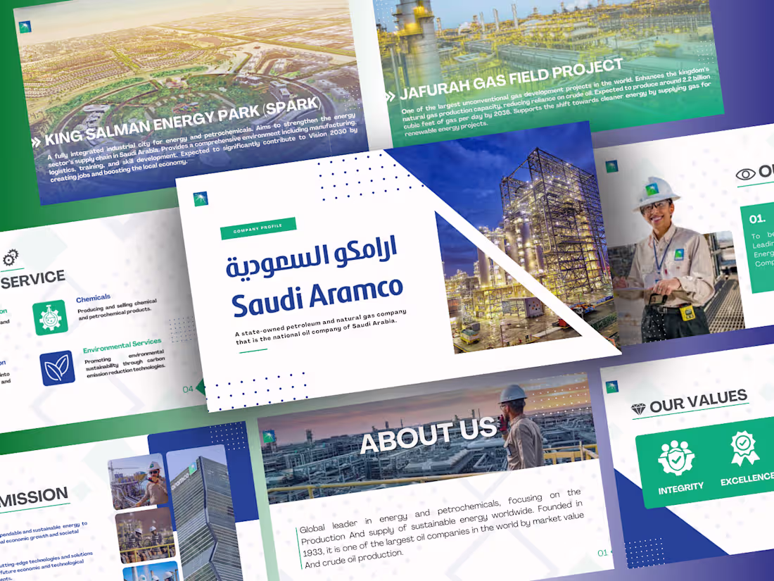 Cover image for Pitch Deck | Aramco
