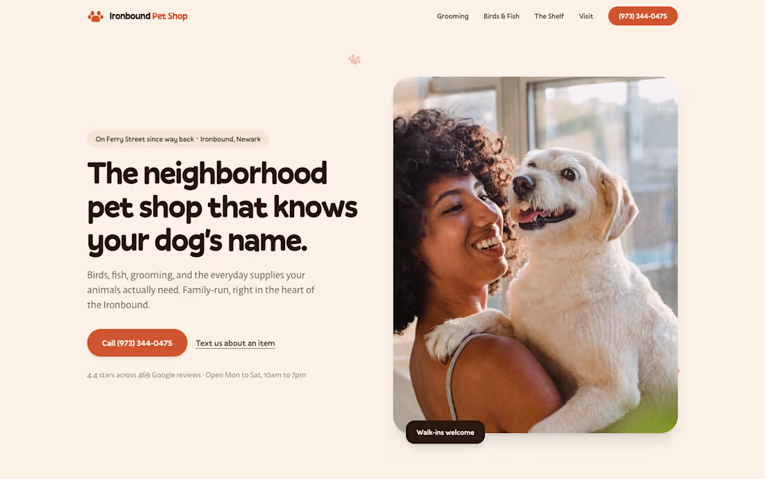 Cover image for Ironbound Pet Shop