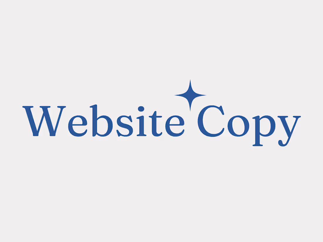 Cover image for Website Copy