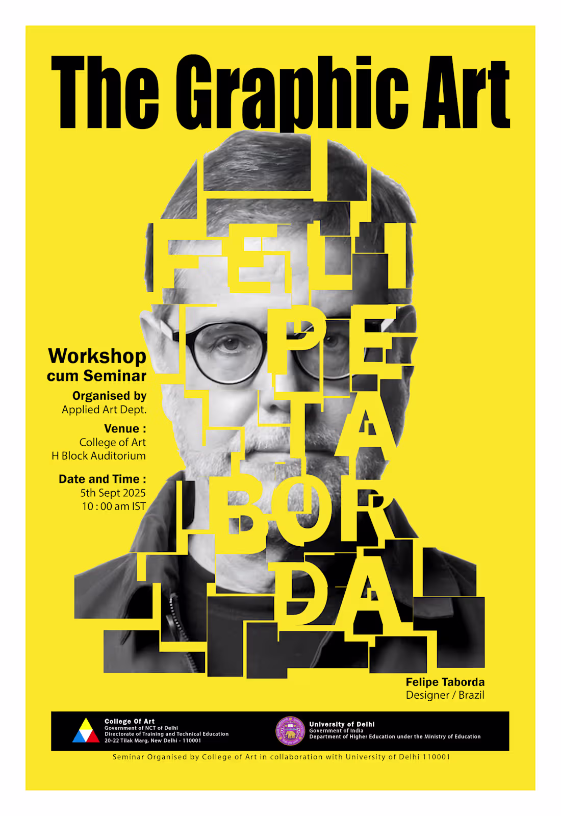 Cover image for Poster design for Felipe Taborda's