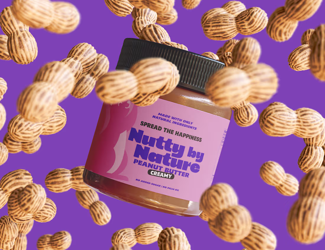 Cover image for Nutty by Nature