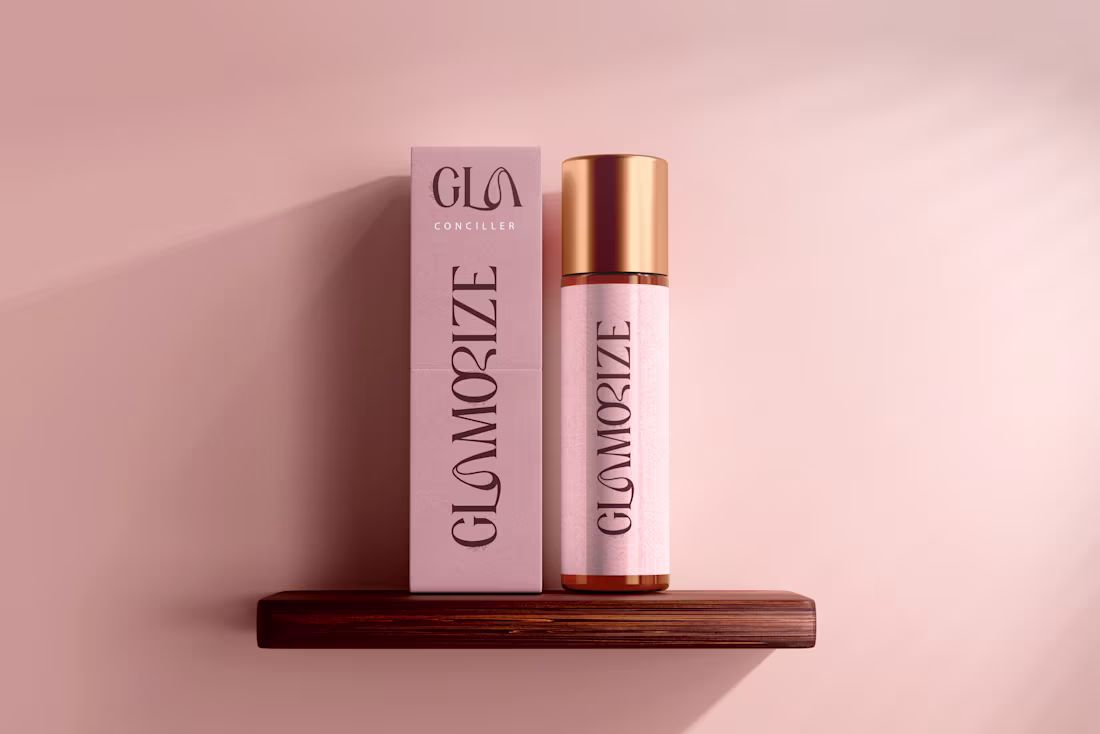 Cover image for Glamorize Brand Identity-packaging Design