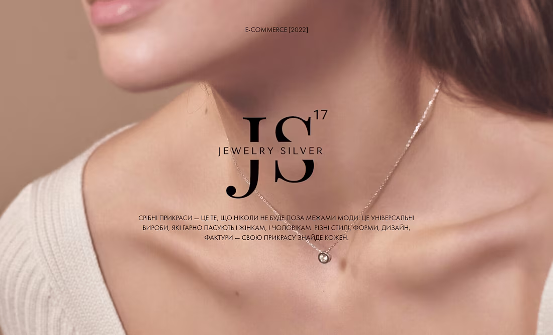 Cover image for Simple & Modern Jewelry Store | JS-17 :: Behance