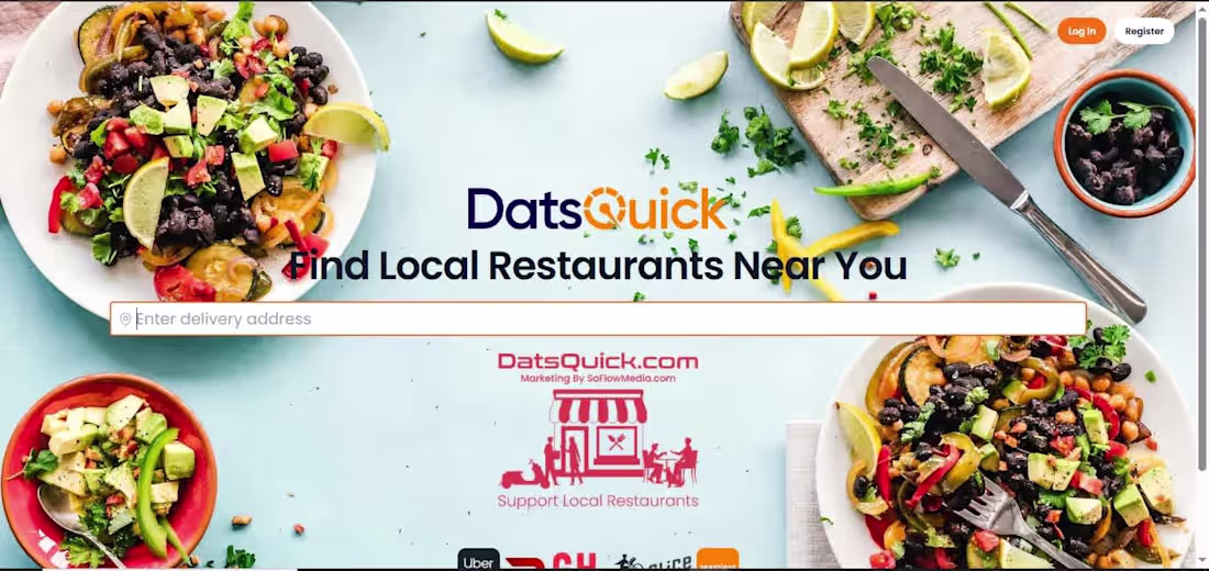 Cover image for DatsQuick – Local Restaurant Ordering Platform
