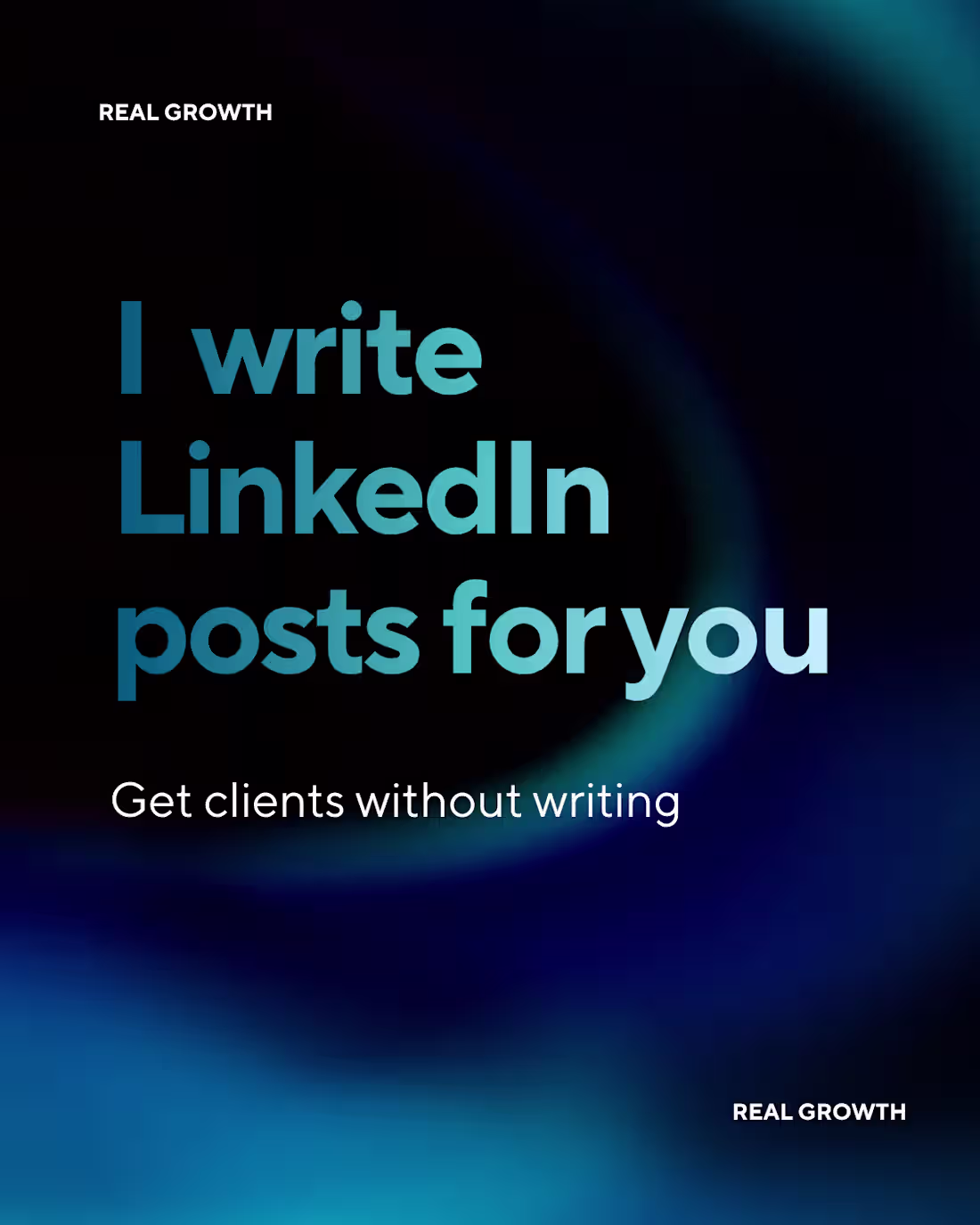 Cover image for I write LinkedIn posts that