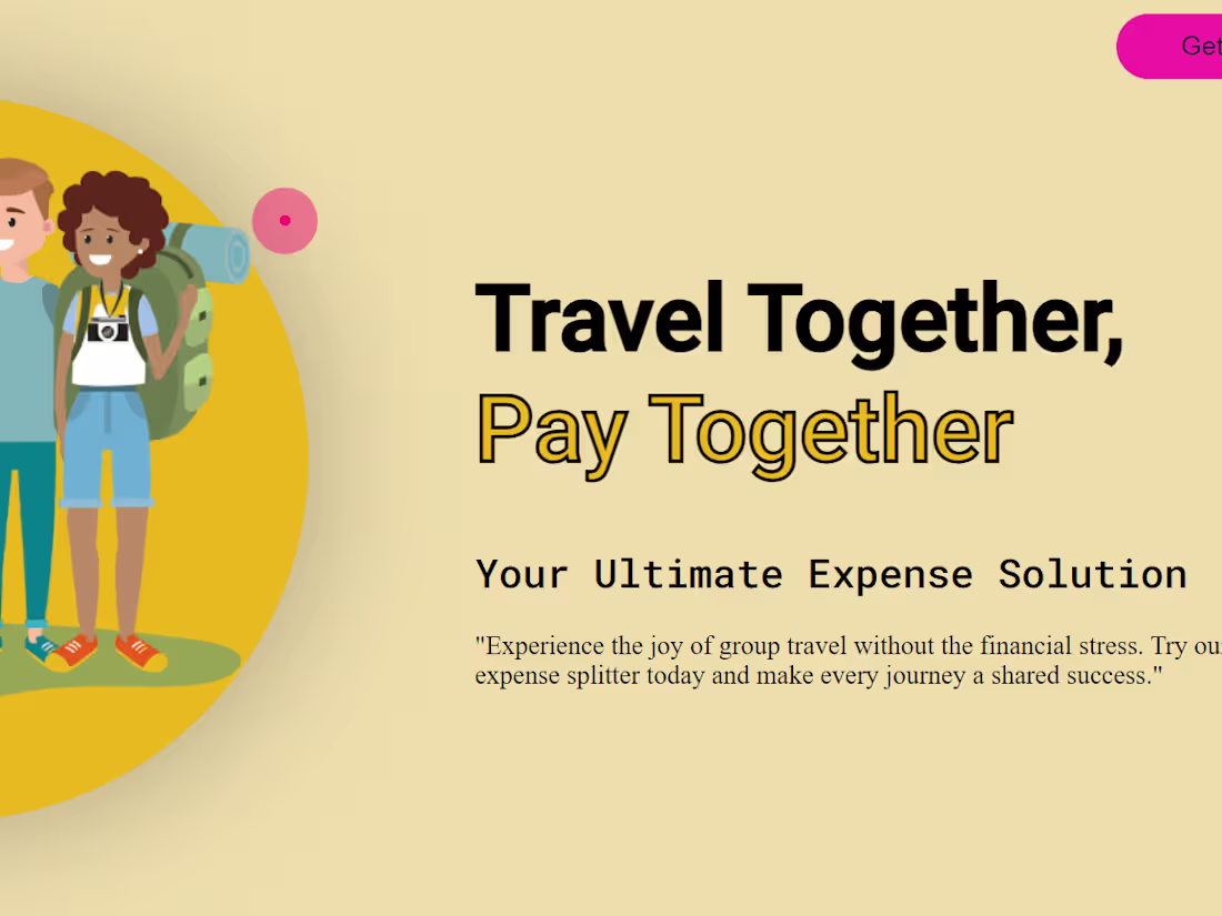 Cover image for Expense Splitter