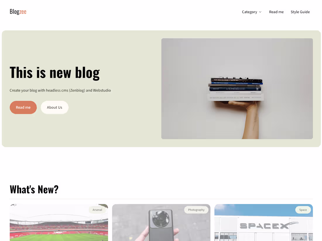 Cover image for Theme Blogzee