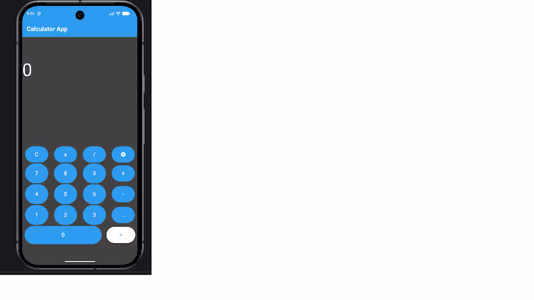 Cover image for Flutter Calculator (beginner project)