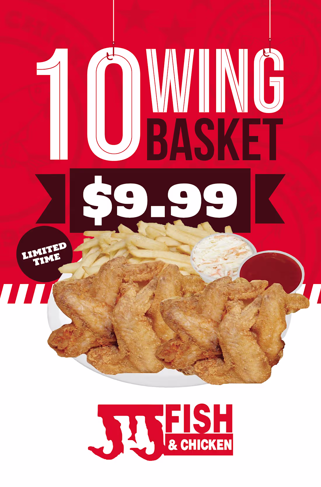 Cover image for JJ Fish and Chicken Advertisement