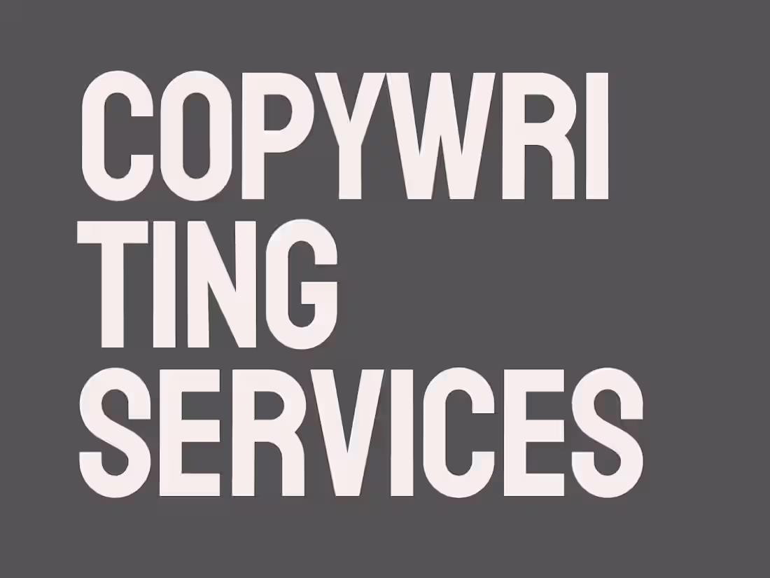 Cover image for Landing pages and Writing 