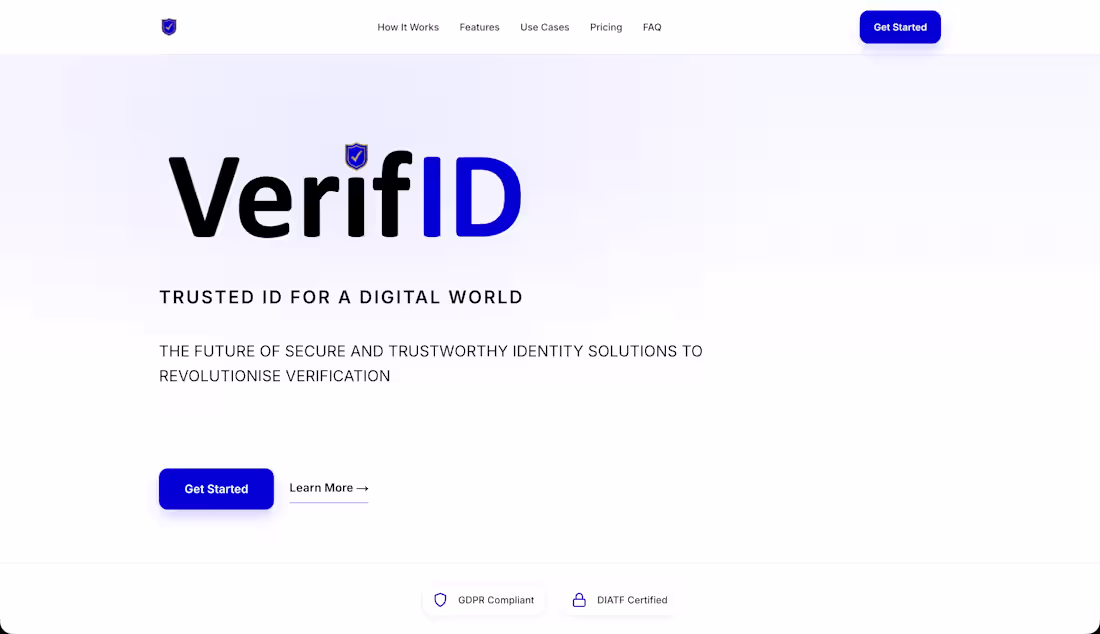 Cover image for VerifID - Digital ID for a digital world