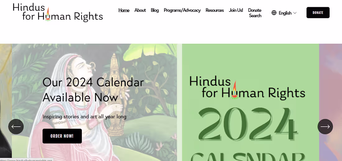 Cover image for Hindus For Human Rights 