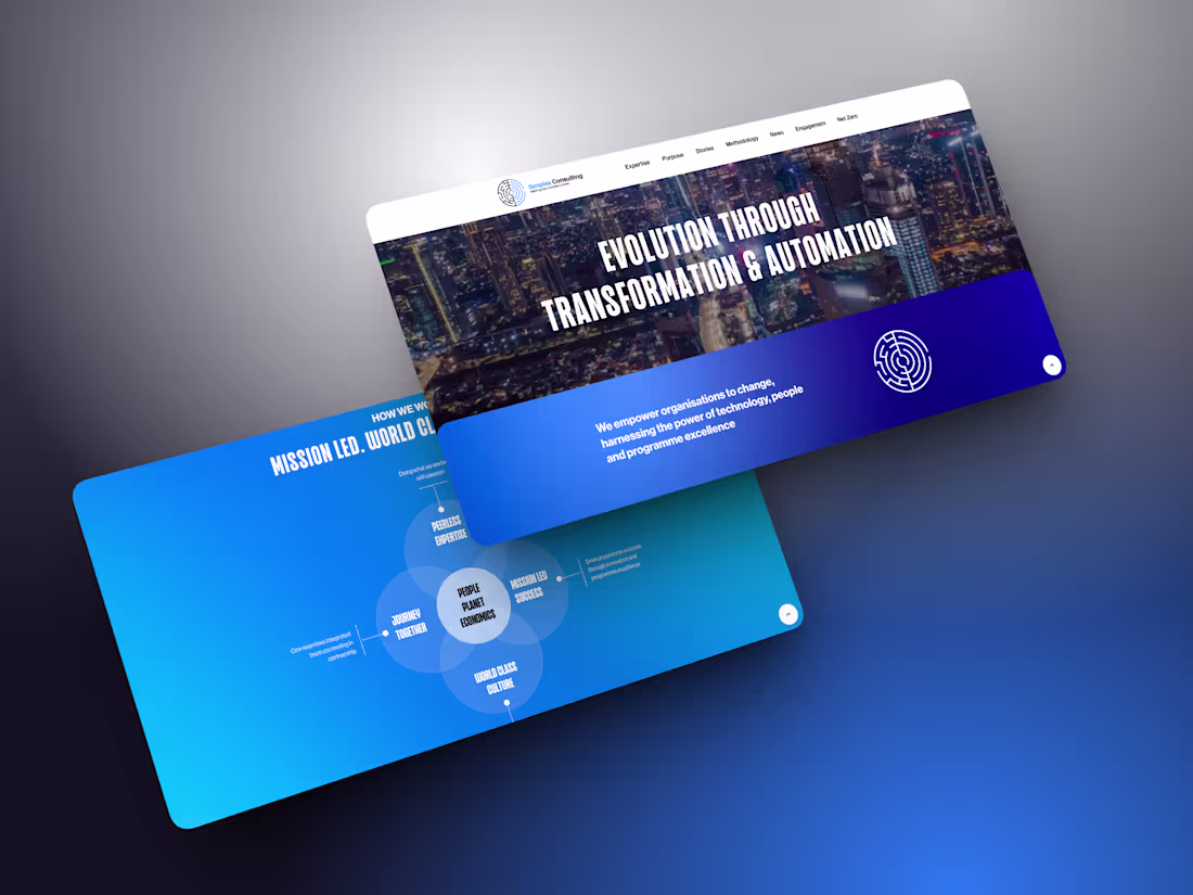 Cover image for Webflow website for consulting businesses💯