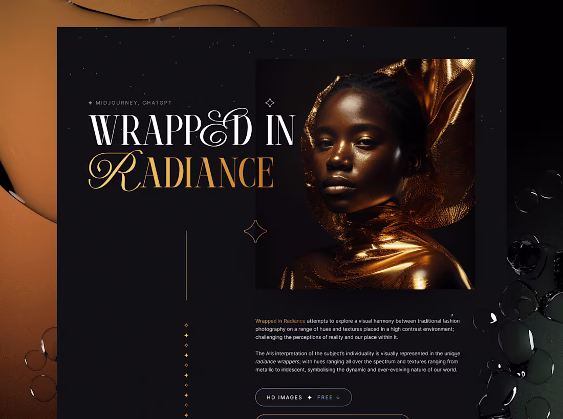 Cover image for Wrapped in Radiance