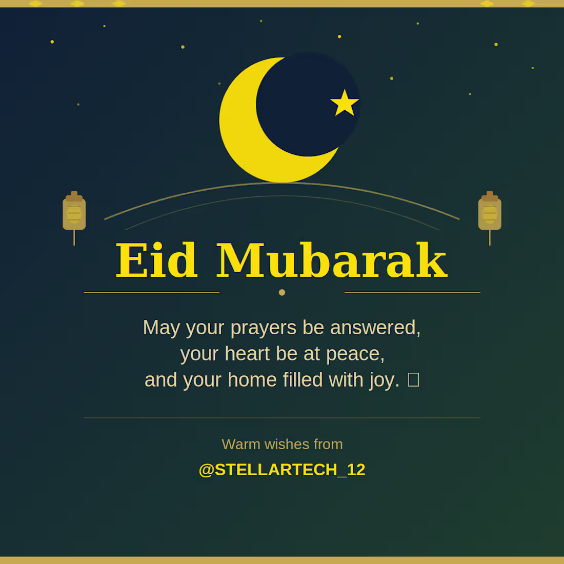 Cover image for Eid Mubarak to everyone celebrating