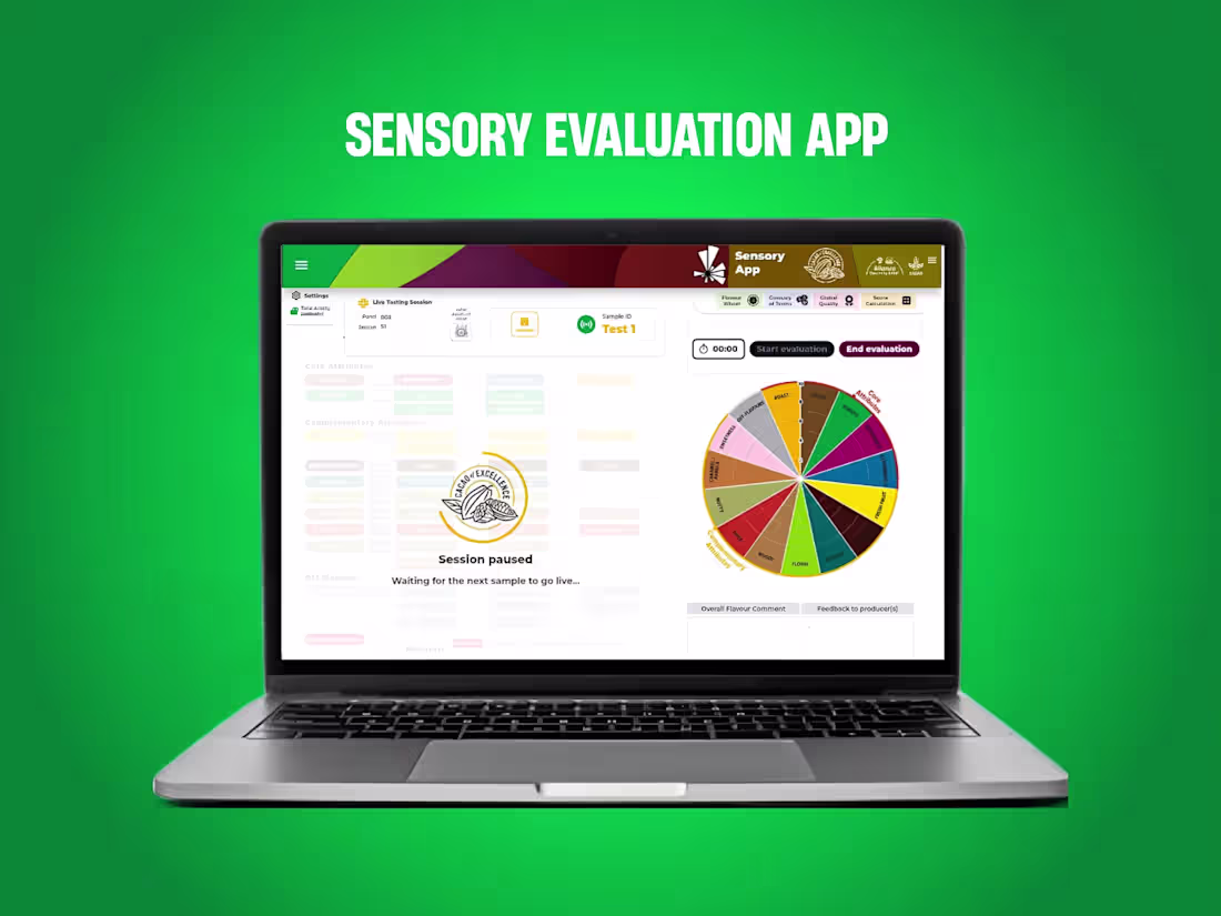 Cover image for Sensory App Enhancement for Cacao of Excellence