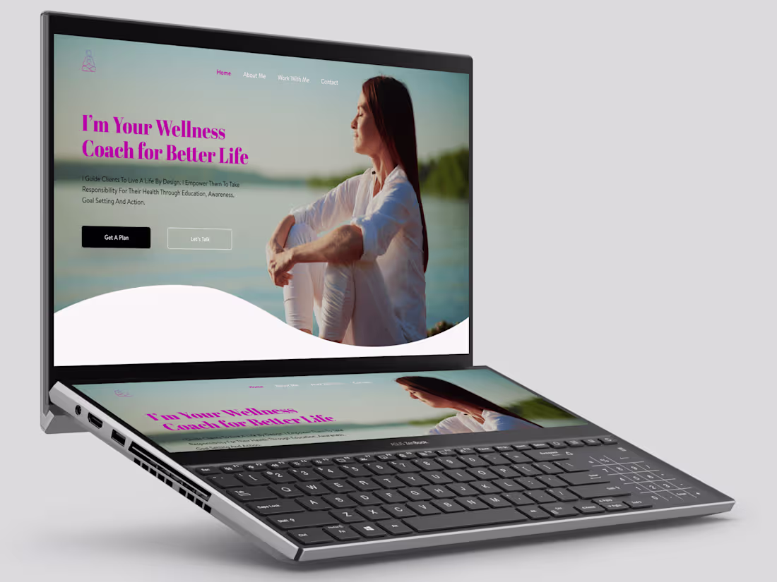 Cover image for Wellness Coach Website