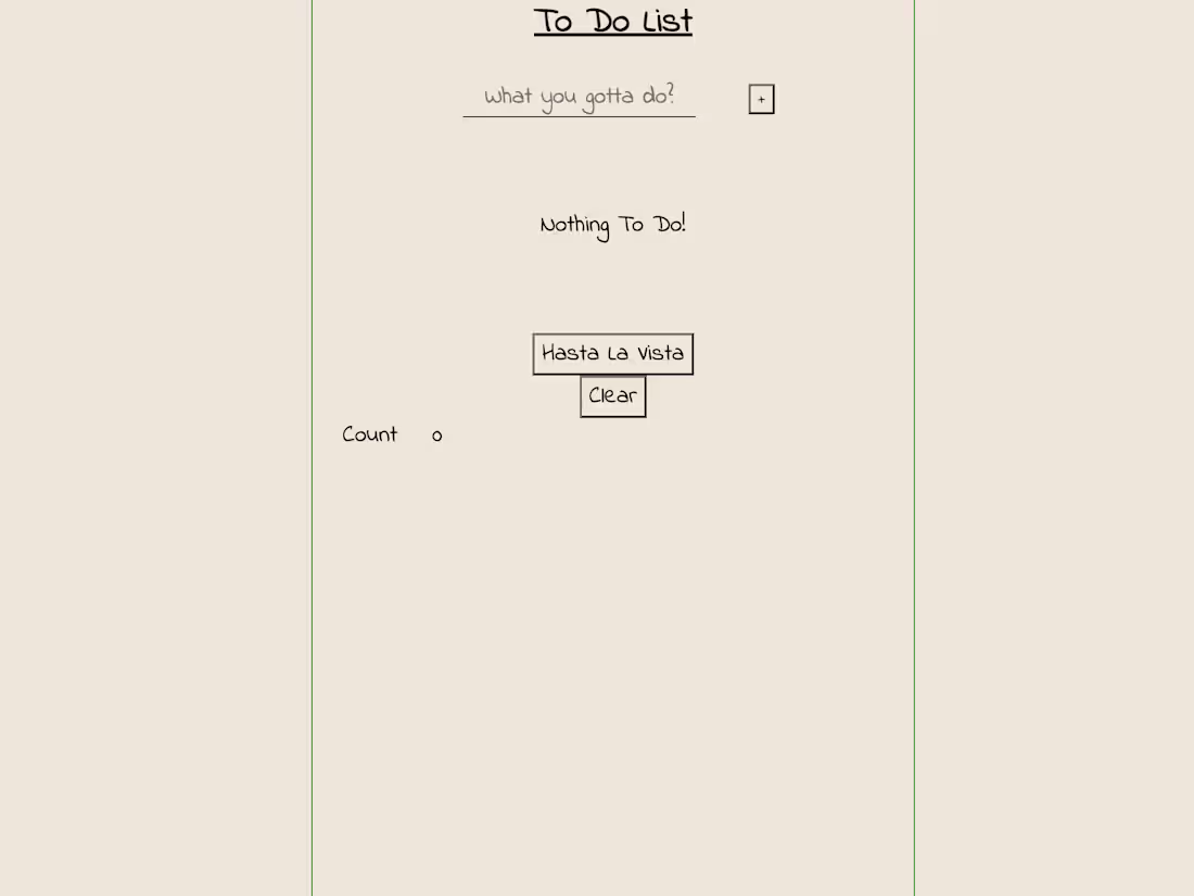 Cover image for To-Do List