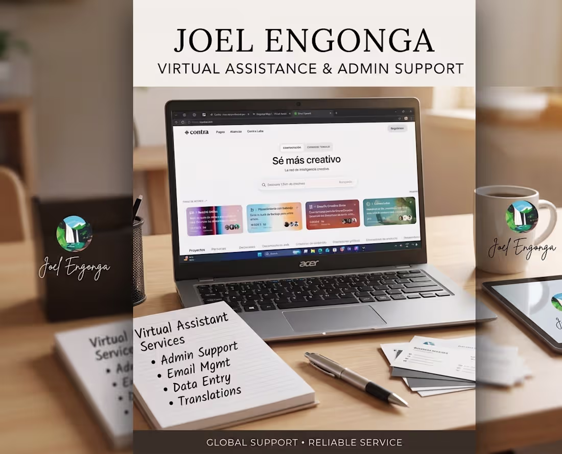 Cover image for Asistencia virtual & Soporte Administrativo