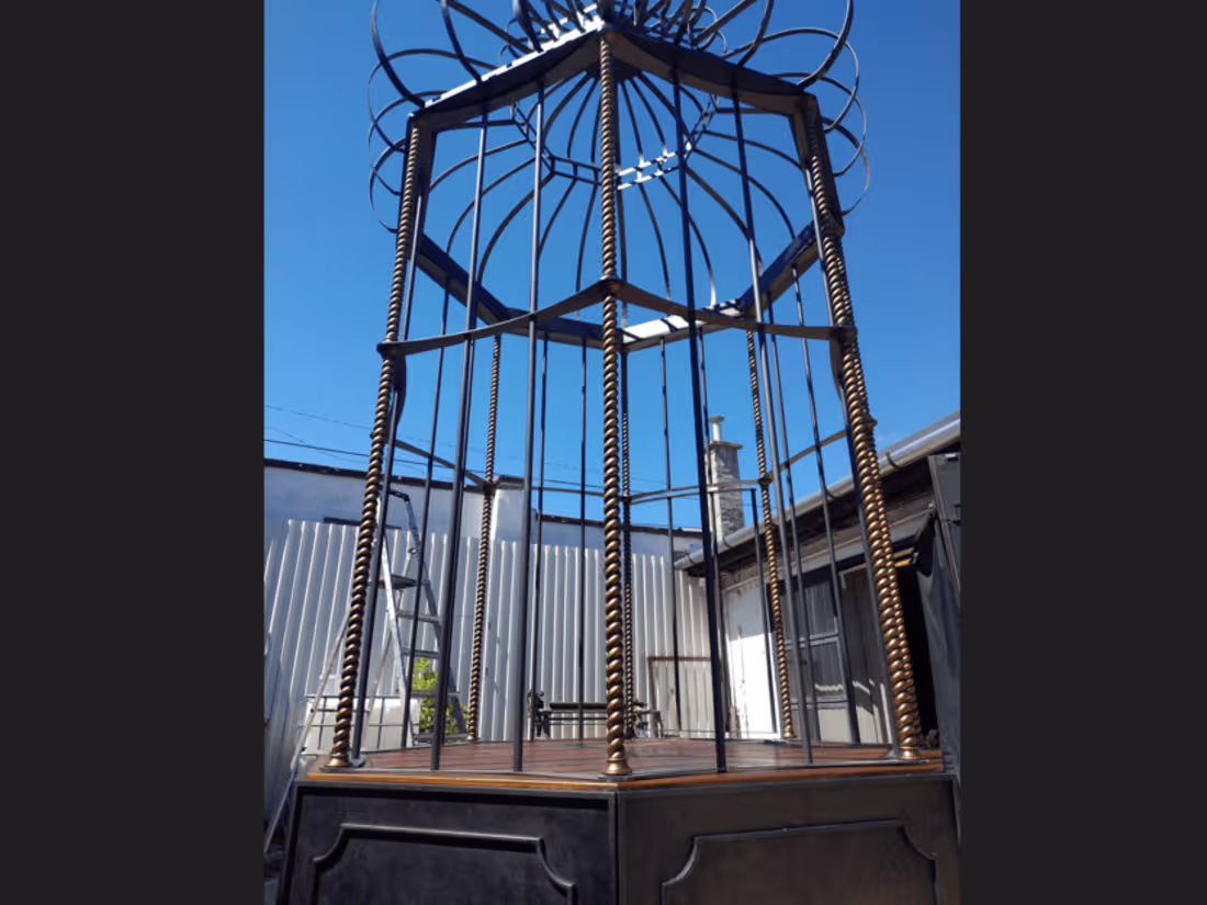 Cover image for Huge Birdcage design