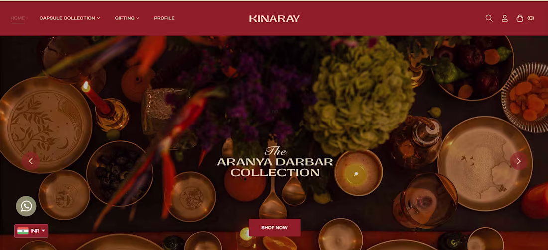 Cover image for Kinaray
Luxury dinnerware and lifestyle ecommerce