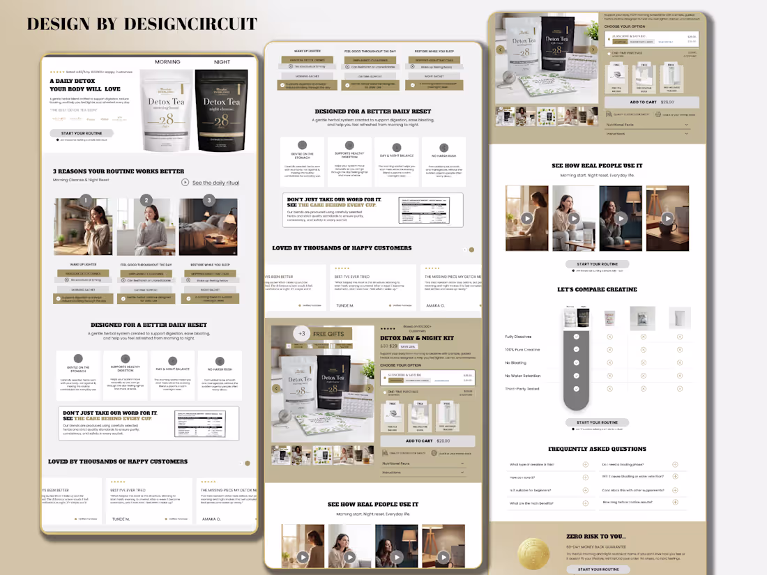 Cover image for When reviewing a landing page,