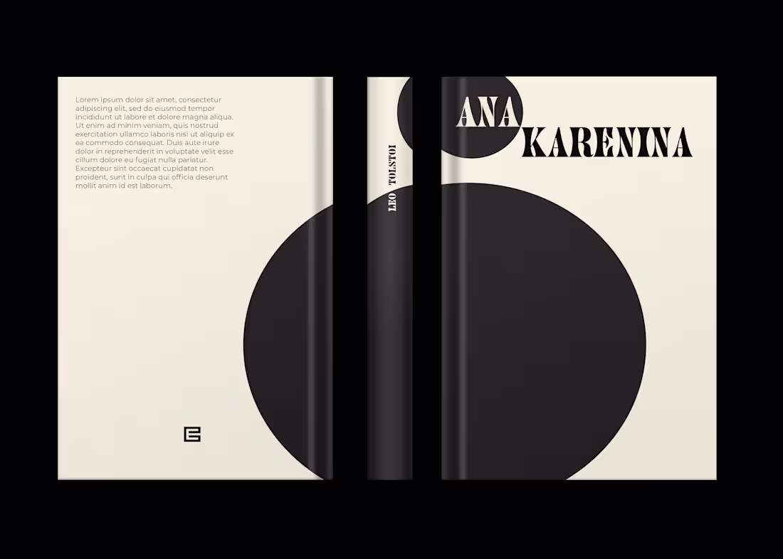 Cover image for ANNA KARENINA BOOK REDESIGN
