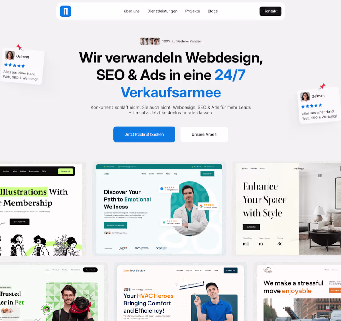 Cover image for High-Converting Landing Page Design for Digital Agency
