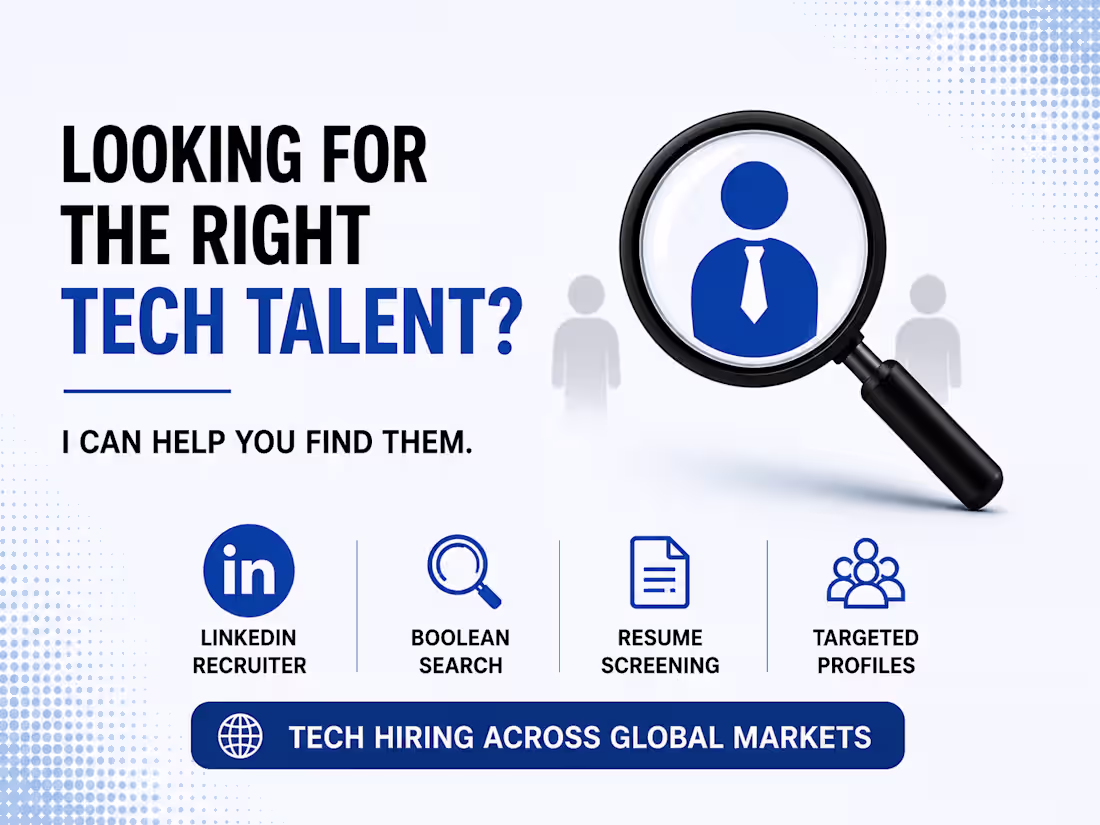 Cover image for End-to-End Tech Hiring for Global Markets 