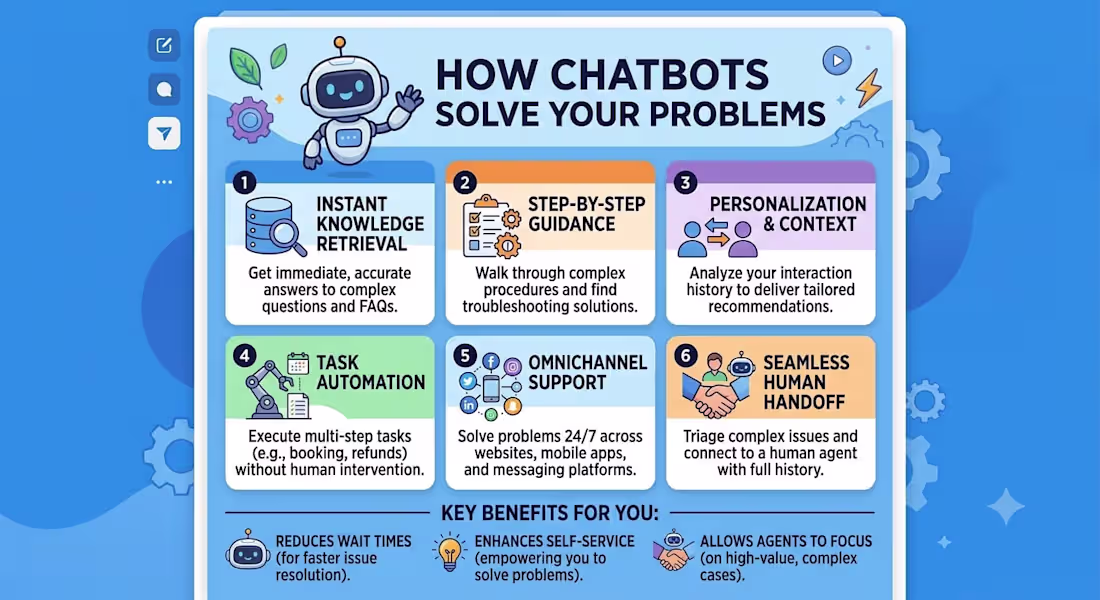 Cover image for The Power of Chatbots: Solving