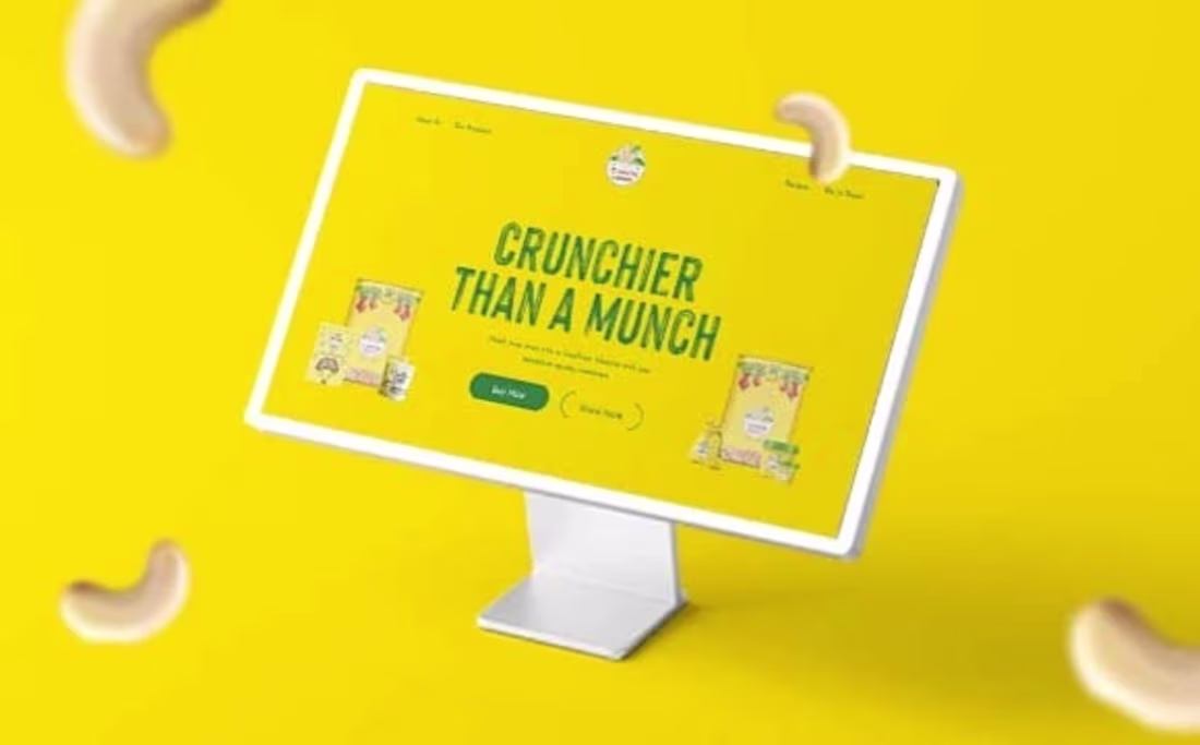 Cover image for Webflow website for a FMCG brand