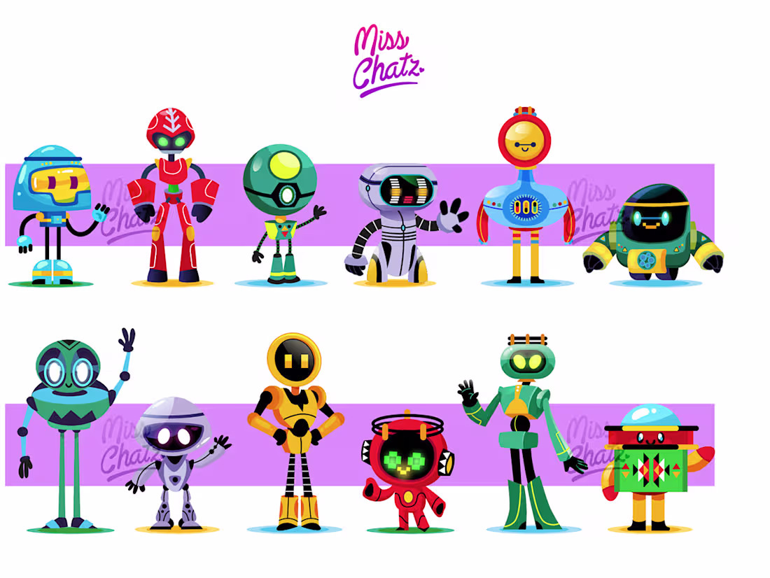 Cover image for Robot Character Designs