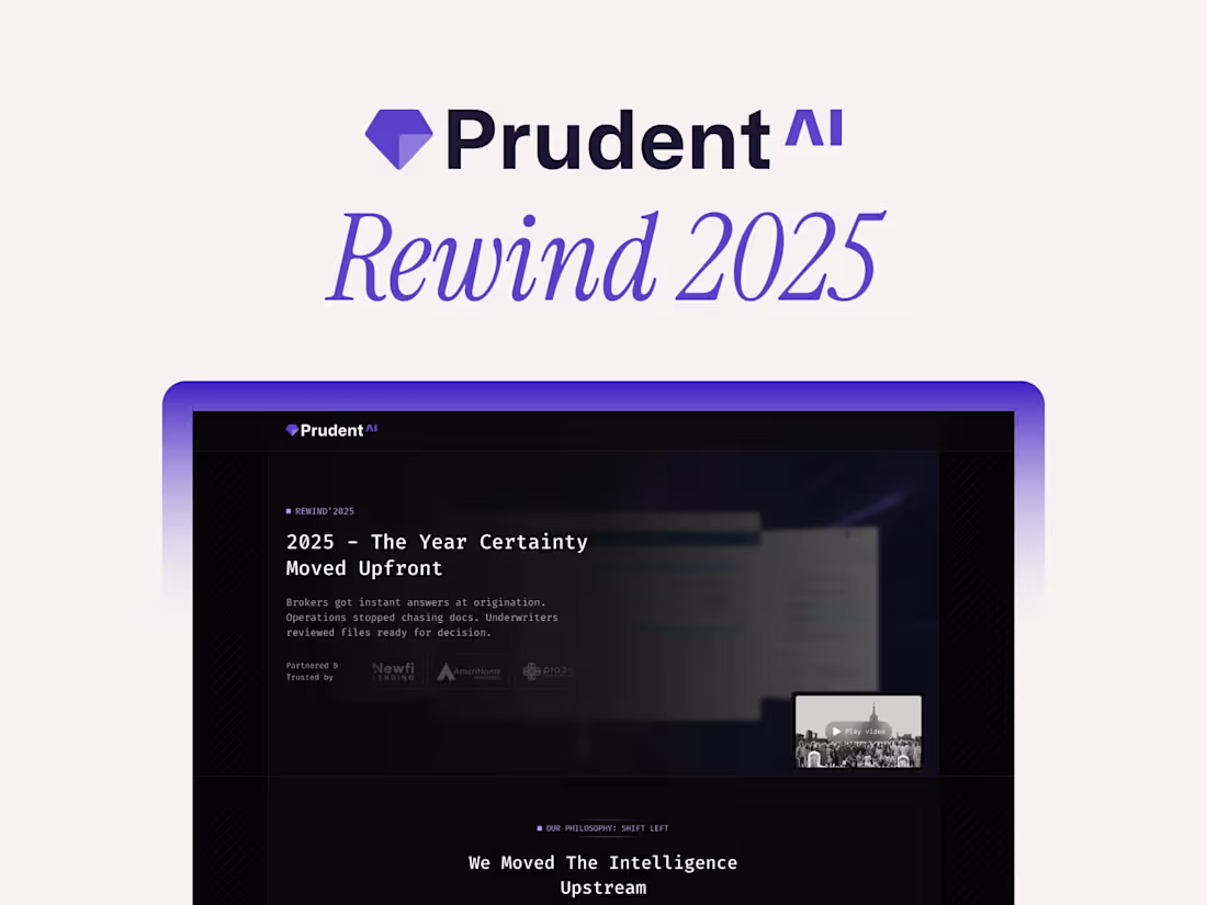 Cover image for Prudent AI: Rewind 2025 —