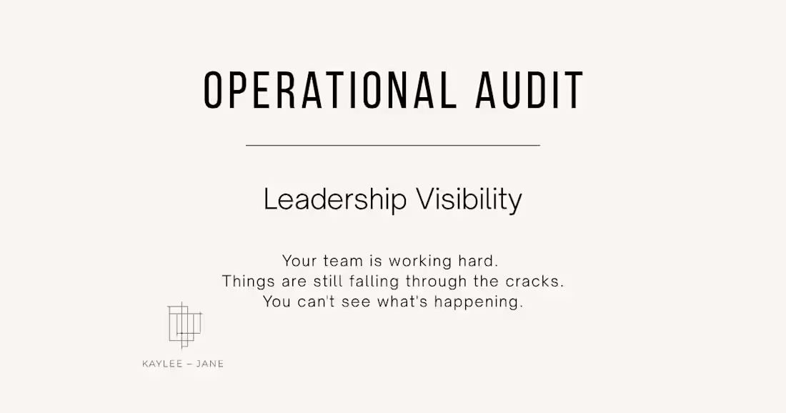Cover image for OPERATIONAL  AUDIT