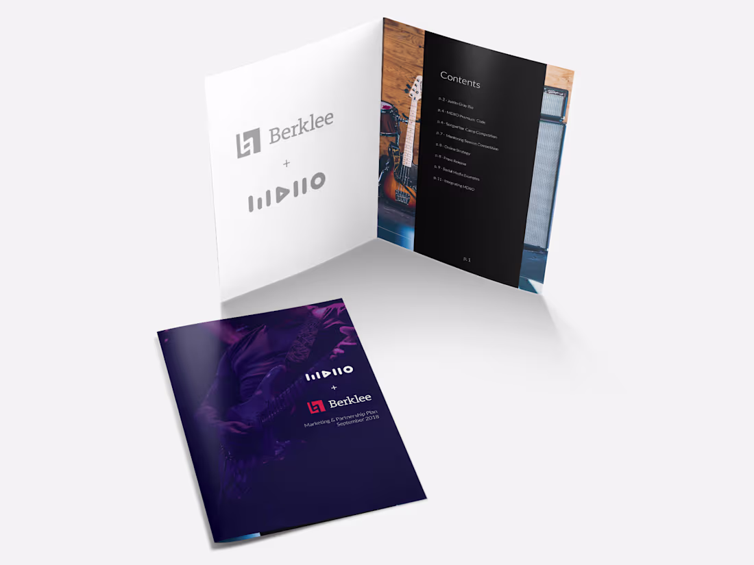 Cover image for MDllO Marketing Proposal Template