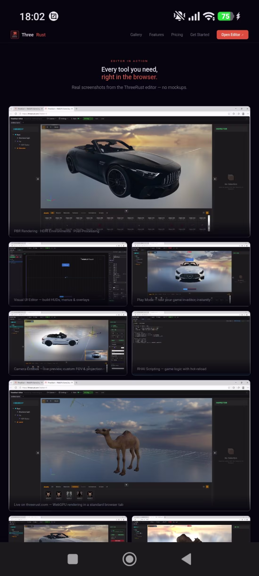 Cover image for Full WebGPU game engine built