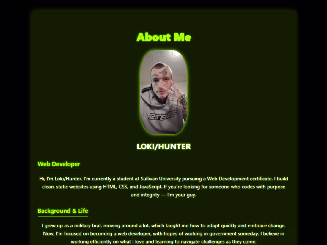 Cover image for My Website