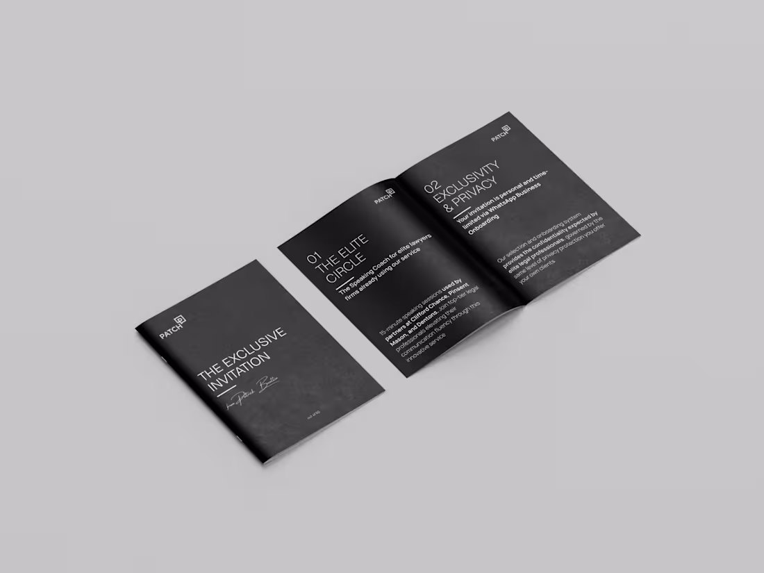 Cover image for Patch App x Kichigin branding work