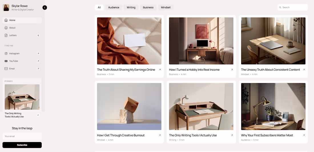 Cover image for Interactive Portfolio Landing Page